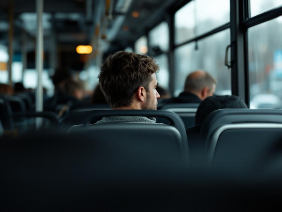 Christian Jonsson reser som en vanlig passagerare – men observerar allt.