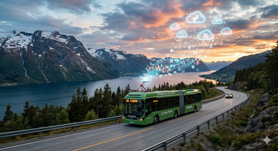 Veramaps – AI-genererad buss