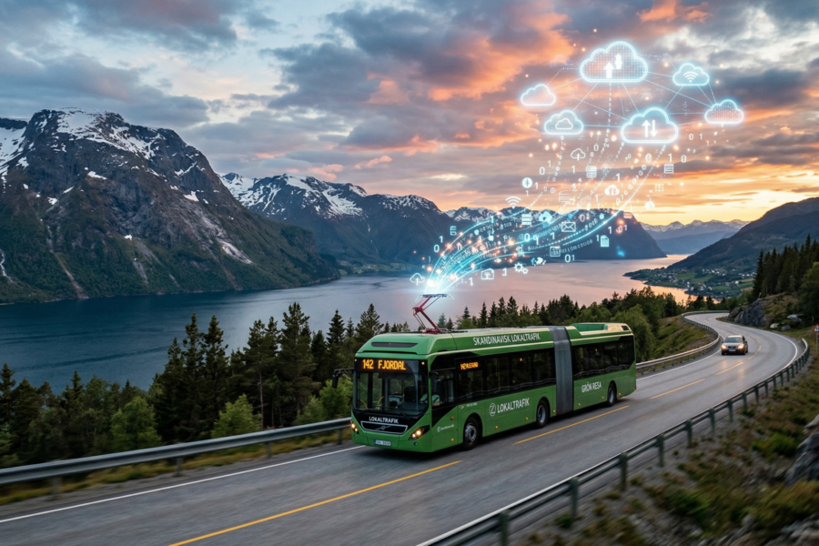 Veramaps &ndash; AI-genererad buss